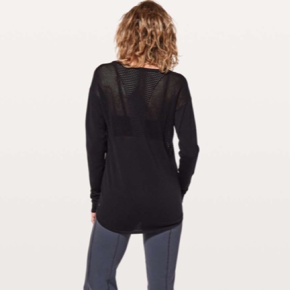 lululemon Still Movement Sweater 4 NWT Black - Picture 3 of 8